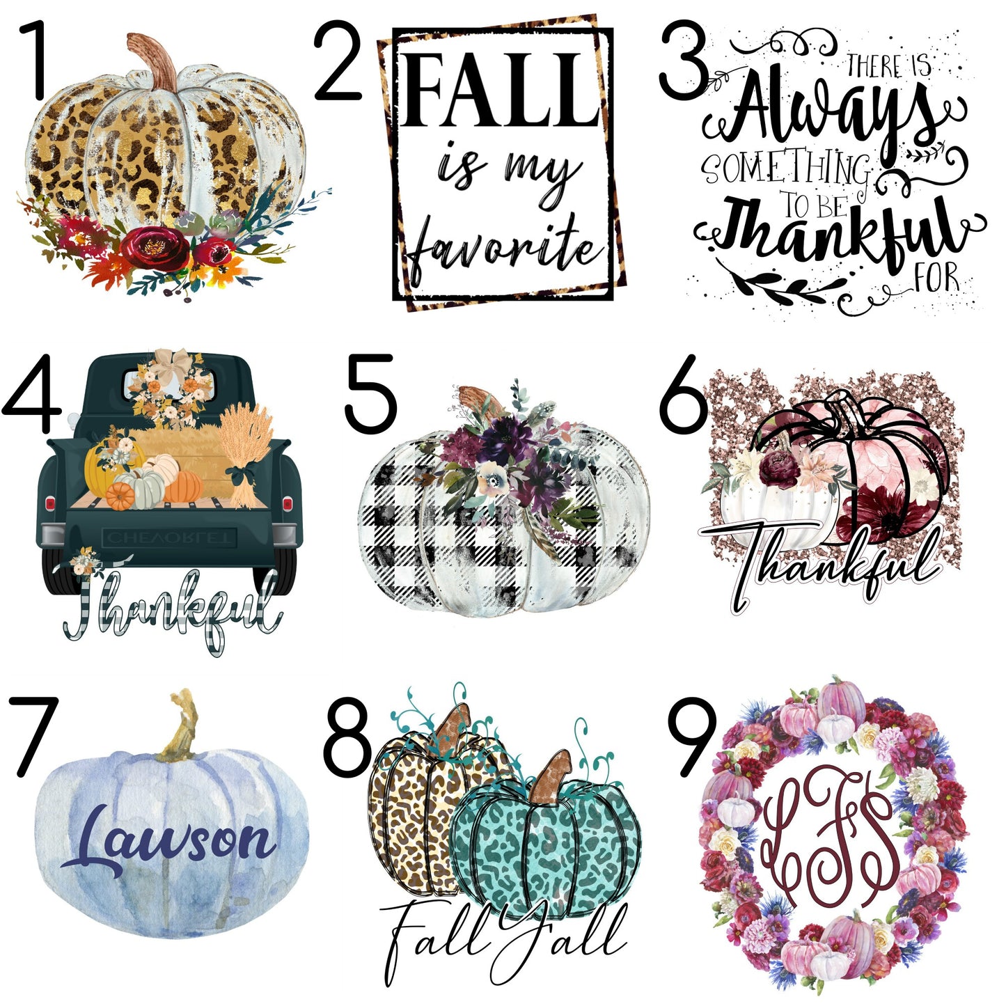 Fall Mugs