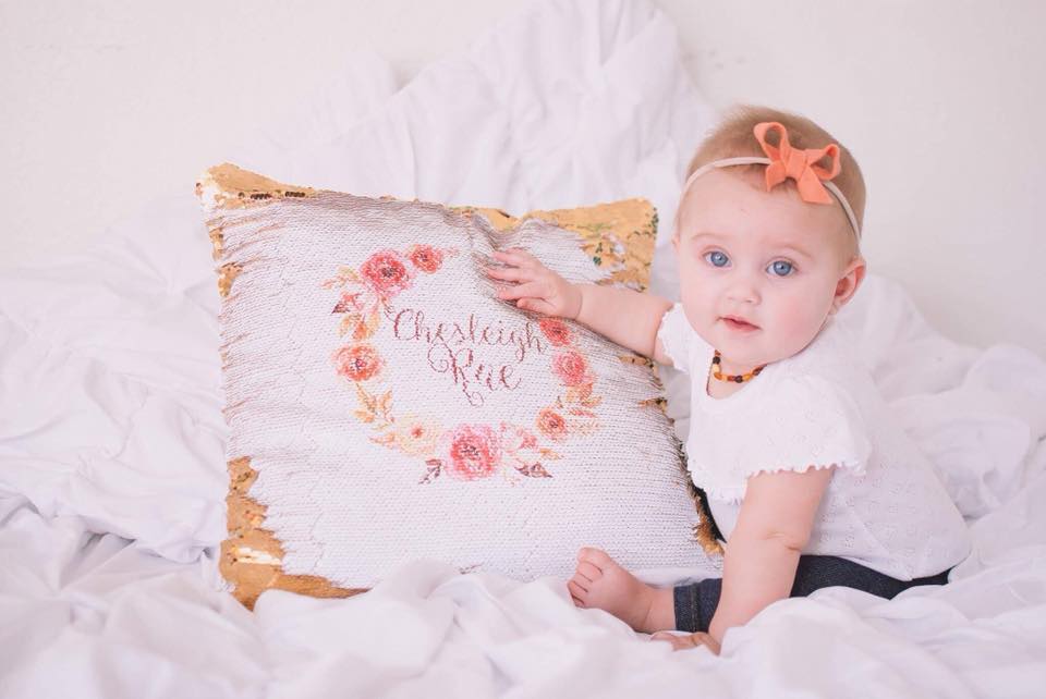 Mermaid Sequin Pillow Cover