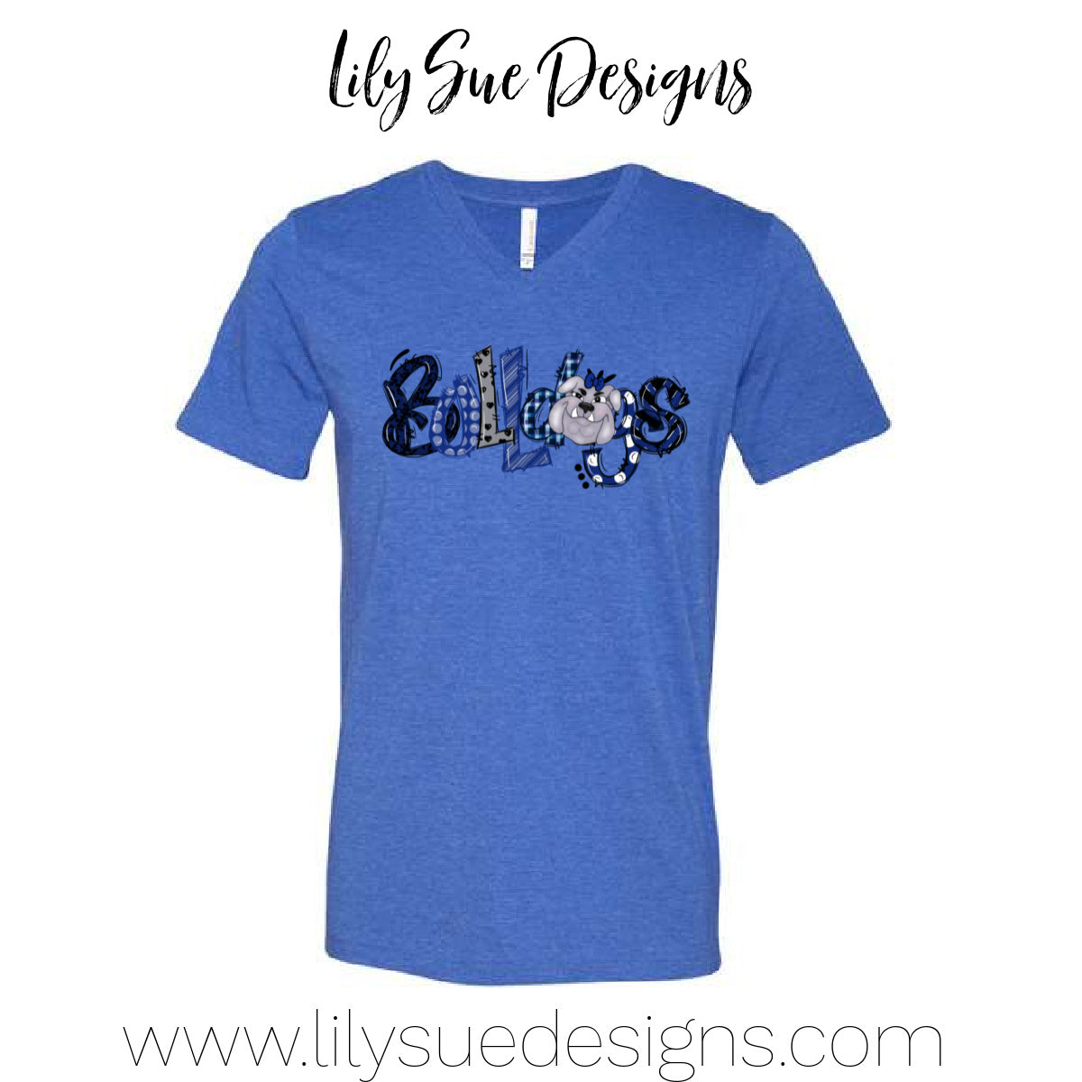 bulldog fun Adult Tshirt