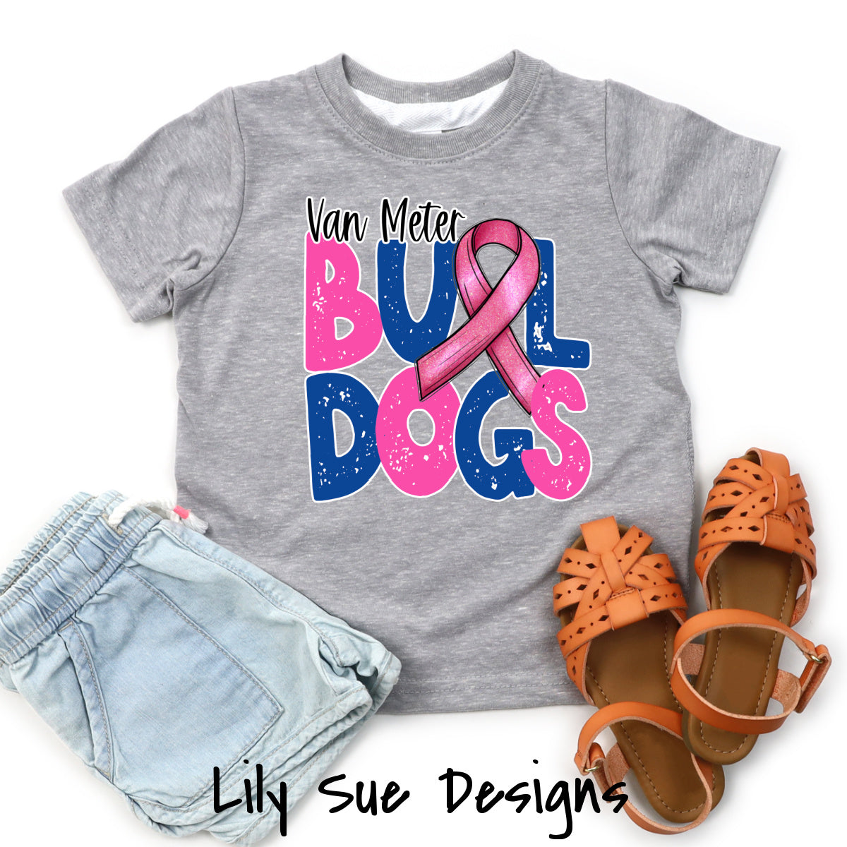 Pink Out Regular Ribbon Kid Tshirt