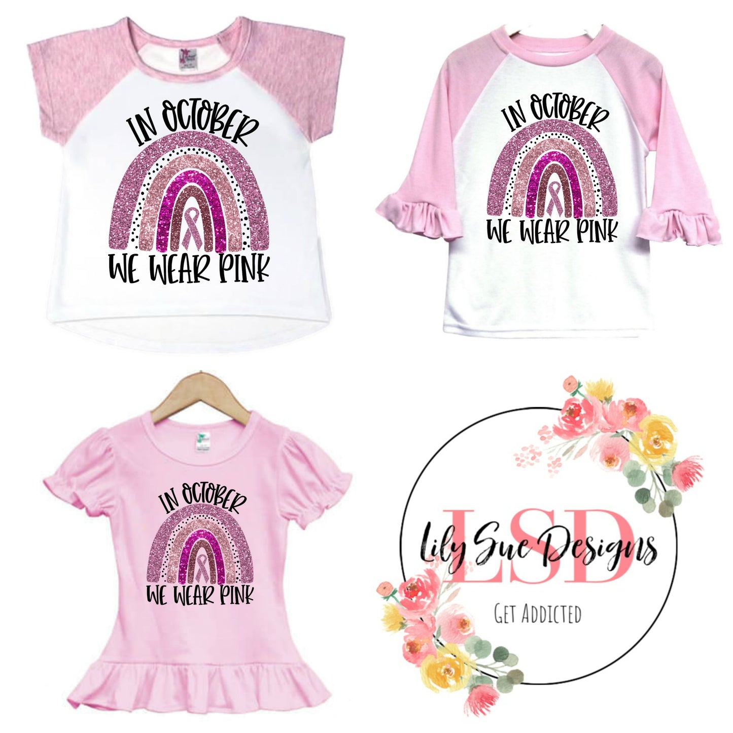 Pink October Short Sleeve Tee