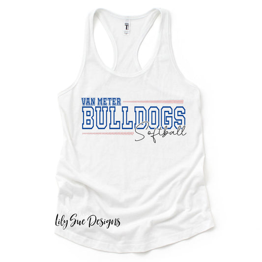 Van Meter Ball Racerback Tank