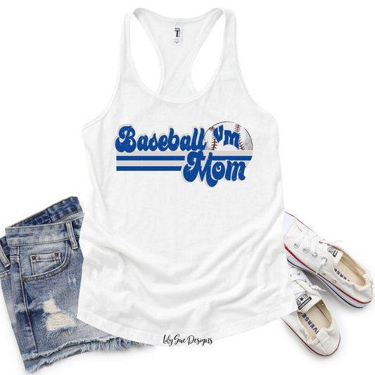 Sports Mom Racerback Tank