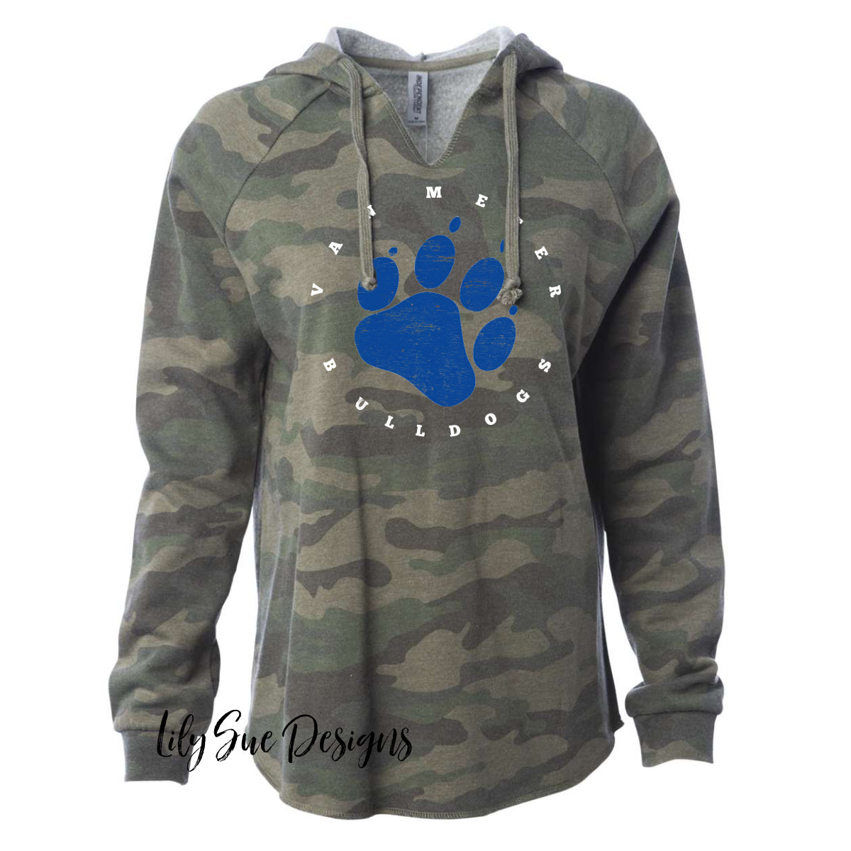 Camo Hooded Sweatshirt