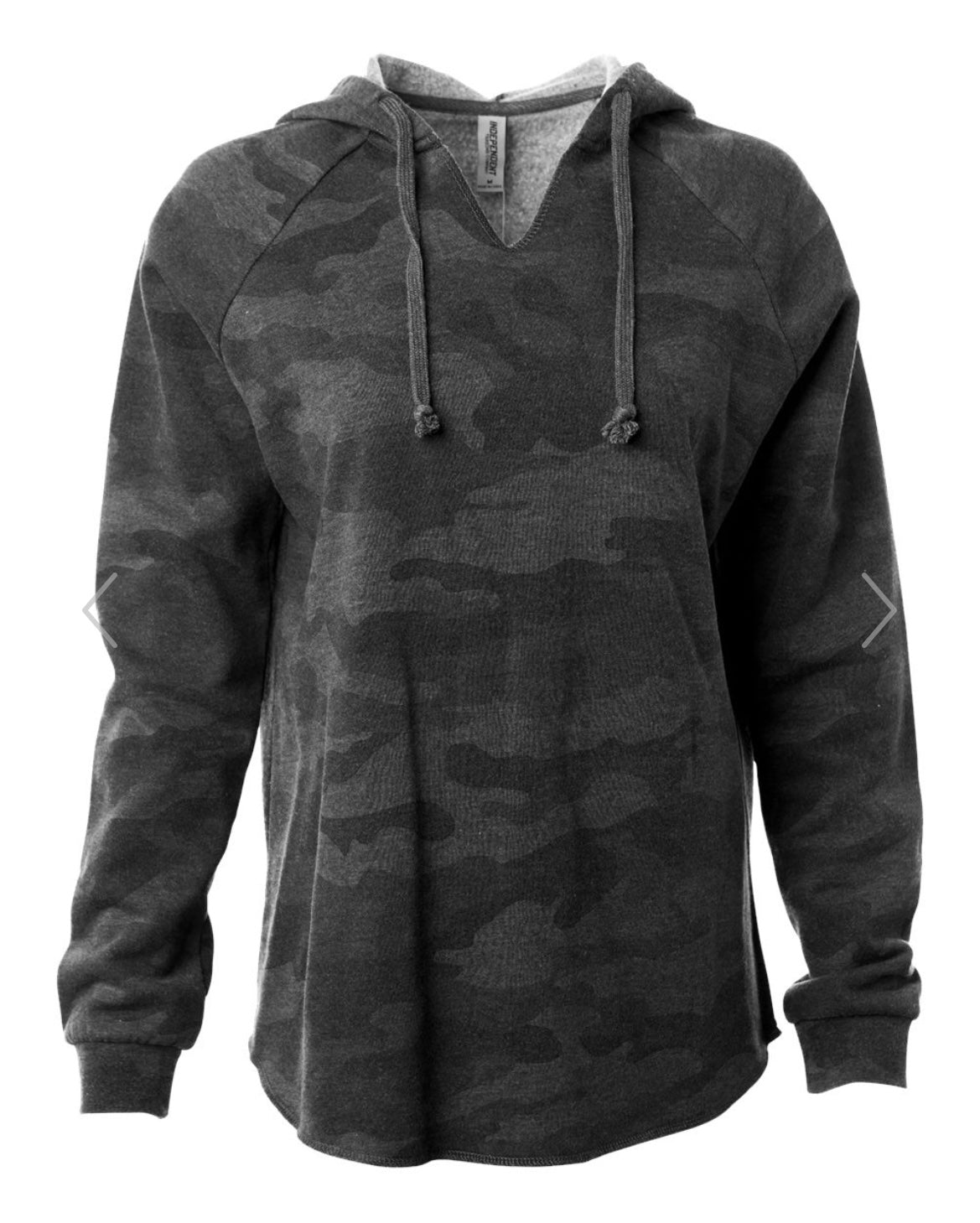 Camo Hooded Sweatshirt