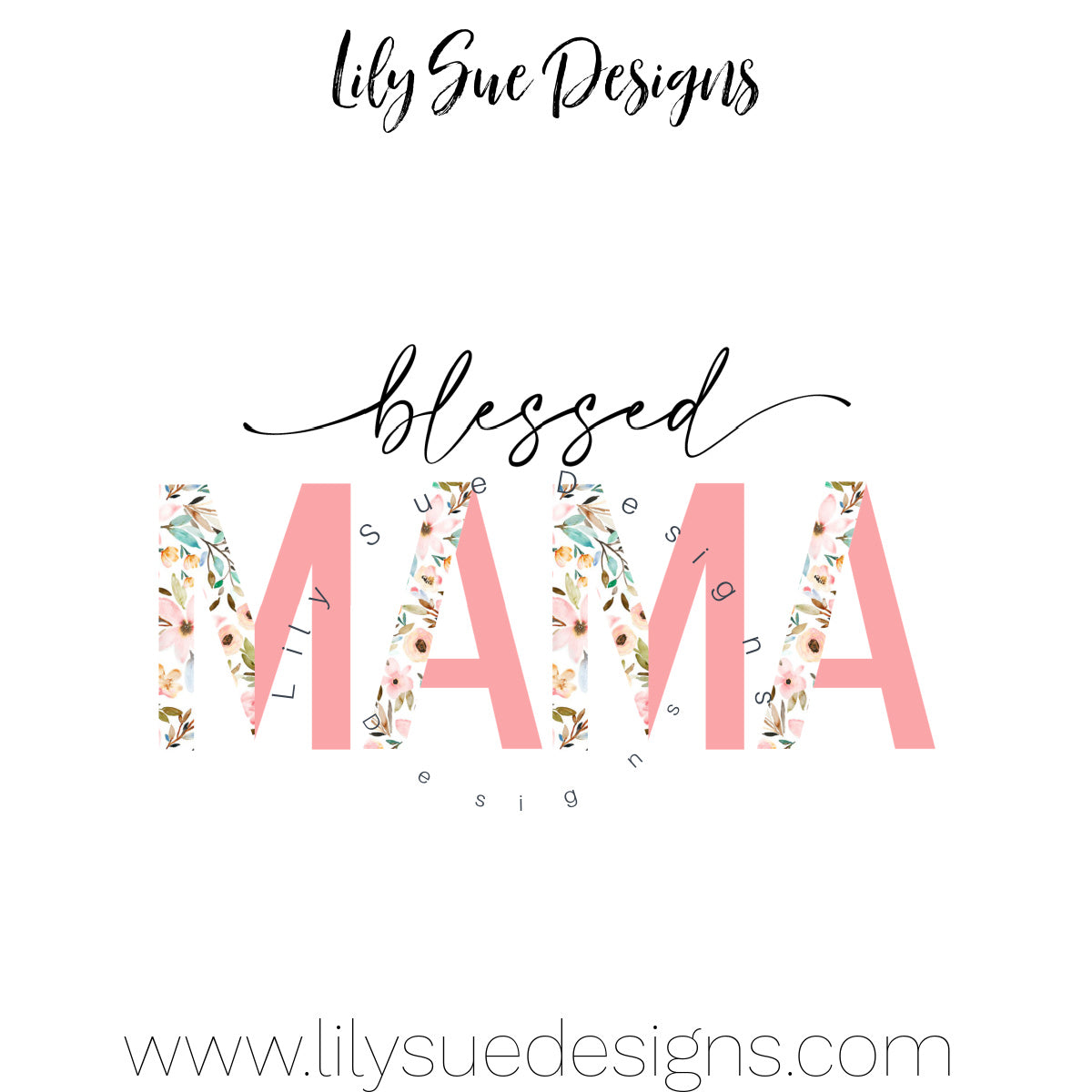 Blessed Mama Adult Tee