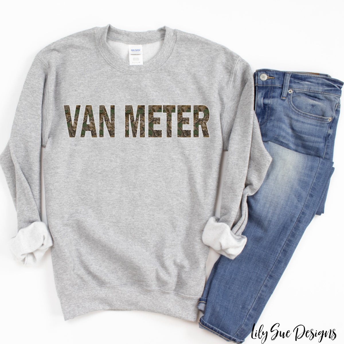 Van Meter Camo Sweatshirt