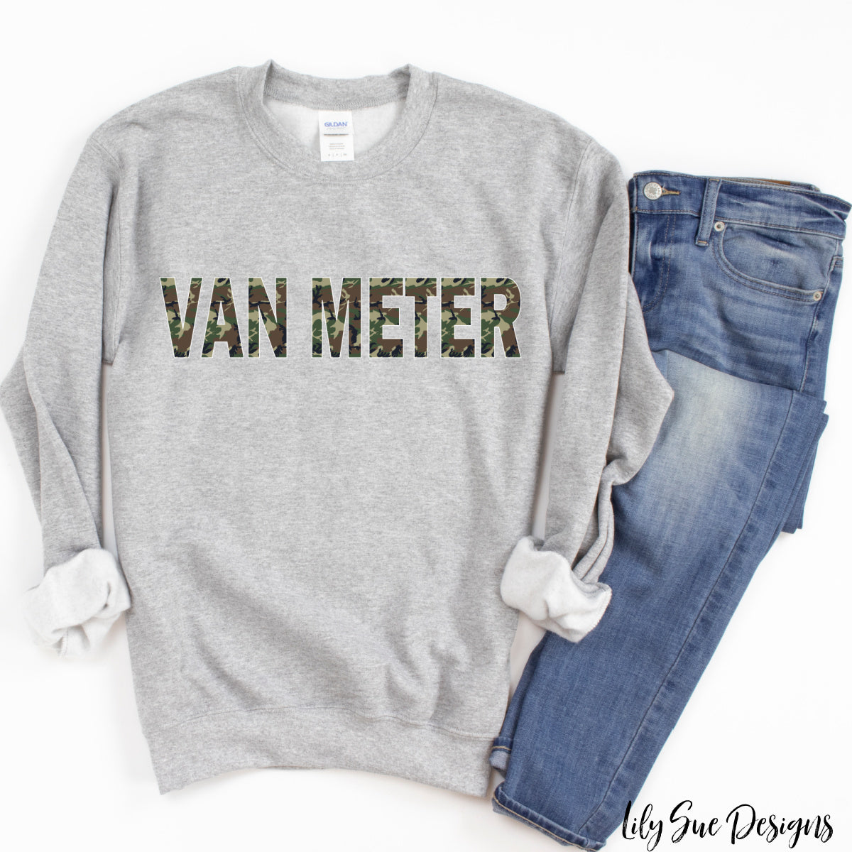 Van Meter Camo Sweatshirt