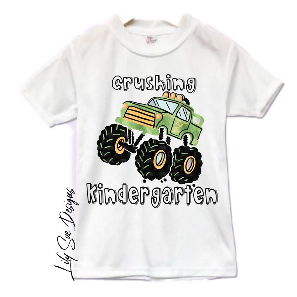 Sublimation Back to School Kids Tee