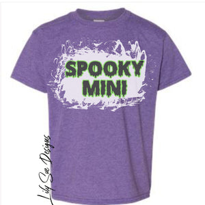 Spooky Mini Purple Tee