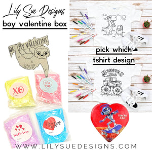 Boy Valentines Box