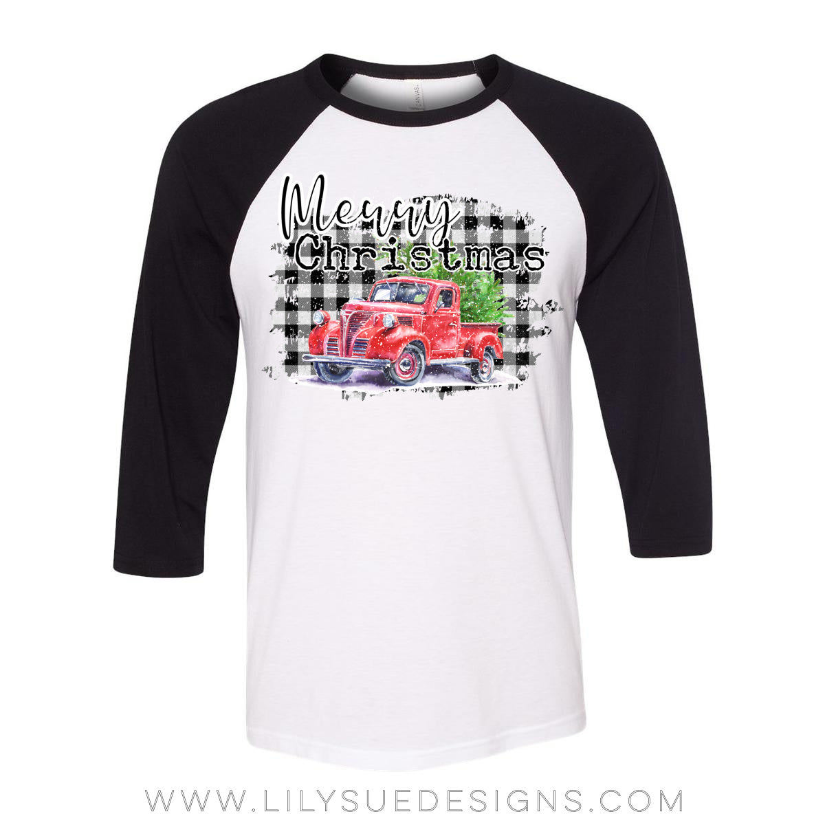 2021 Christmas Adult Raglan