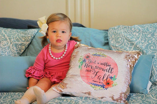 Mermaid Sequin Pillow Cover