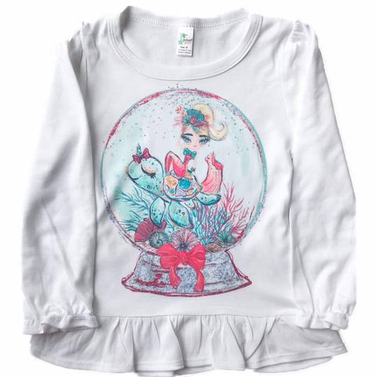 Christmas Mermaid Long sleeve tees