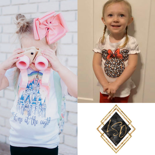 Reg. Minnie Designs Short Sleeve Tees