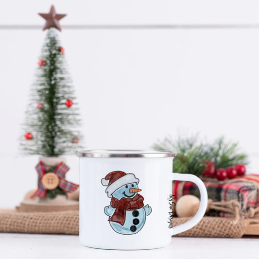 Snowman camp Mug