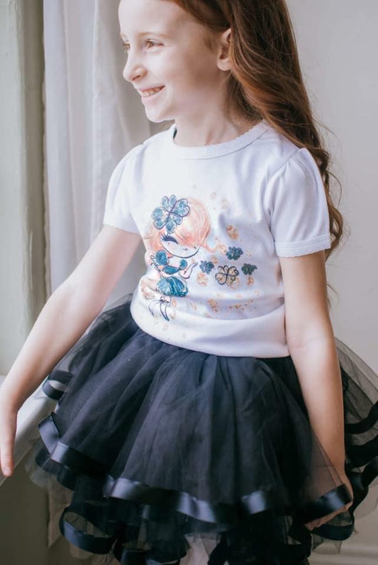 Glam Girl Lucky Short Sleeve Tees