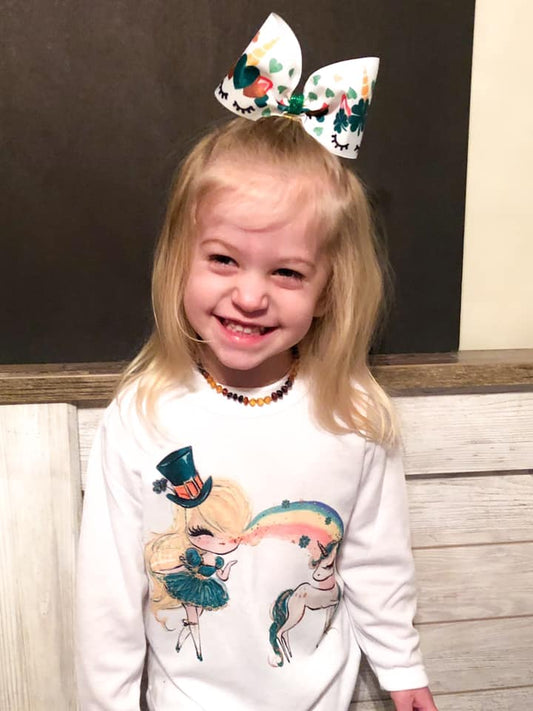 Glam Girl Lucky Raglan Tees