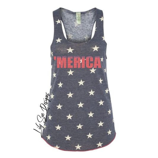 'Merica Star Tank
