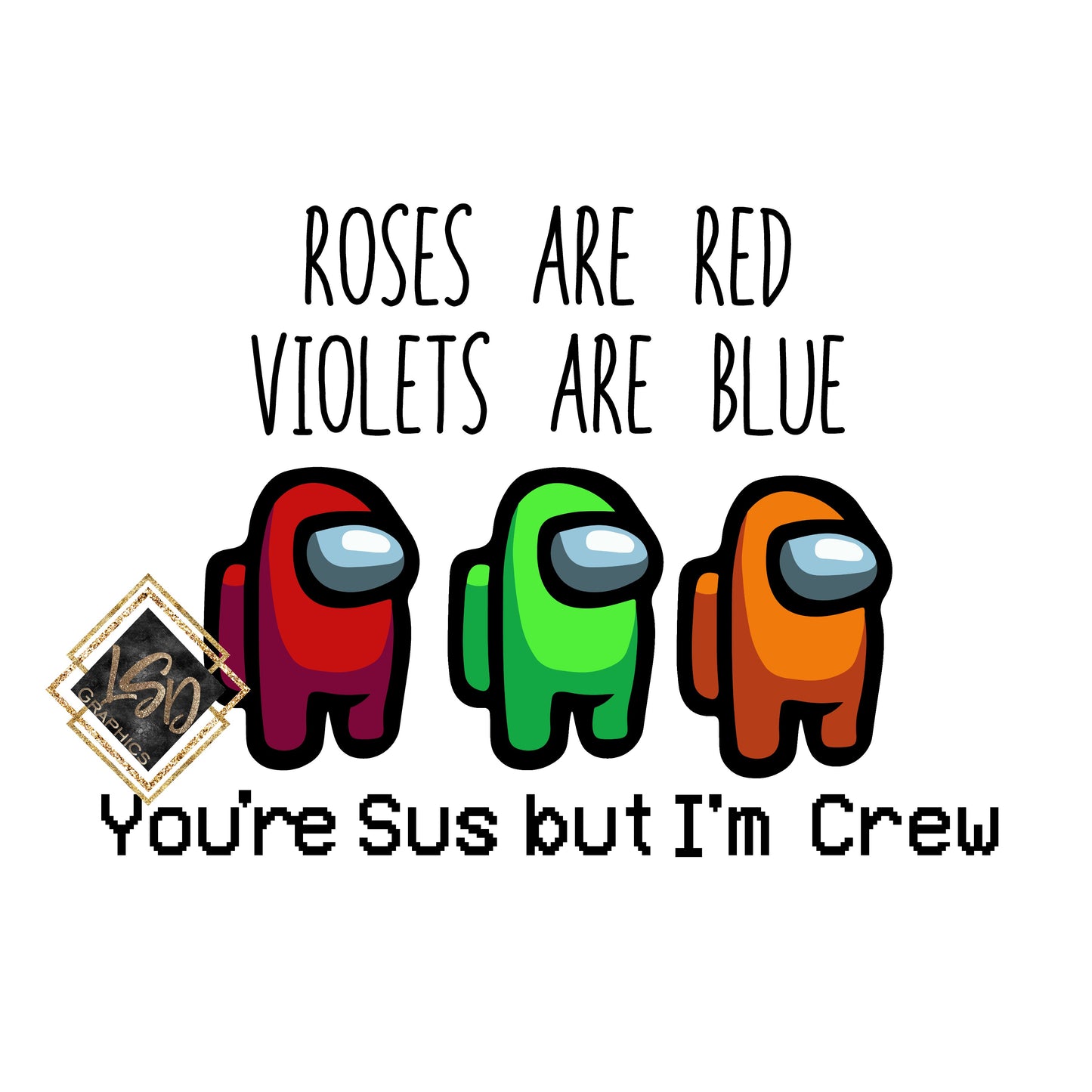 Sublimation Transfer Roses are Red Among Us