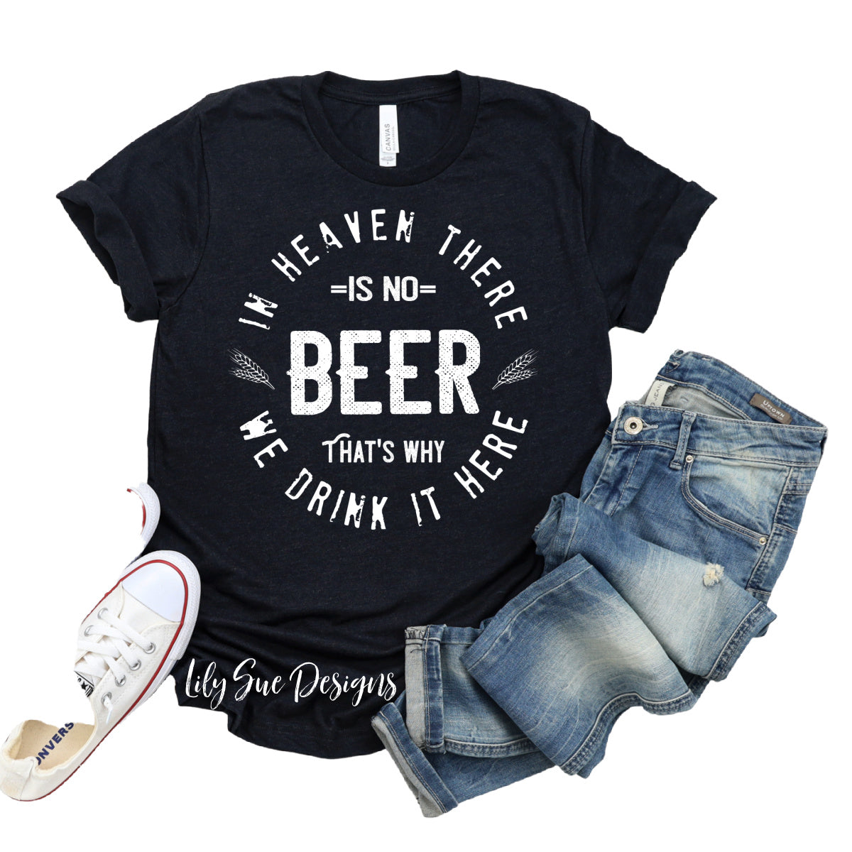 In Heaven adult tee