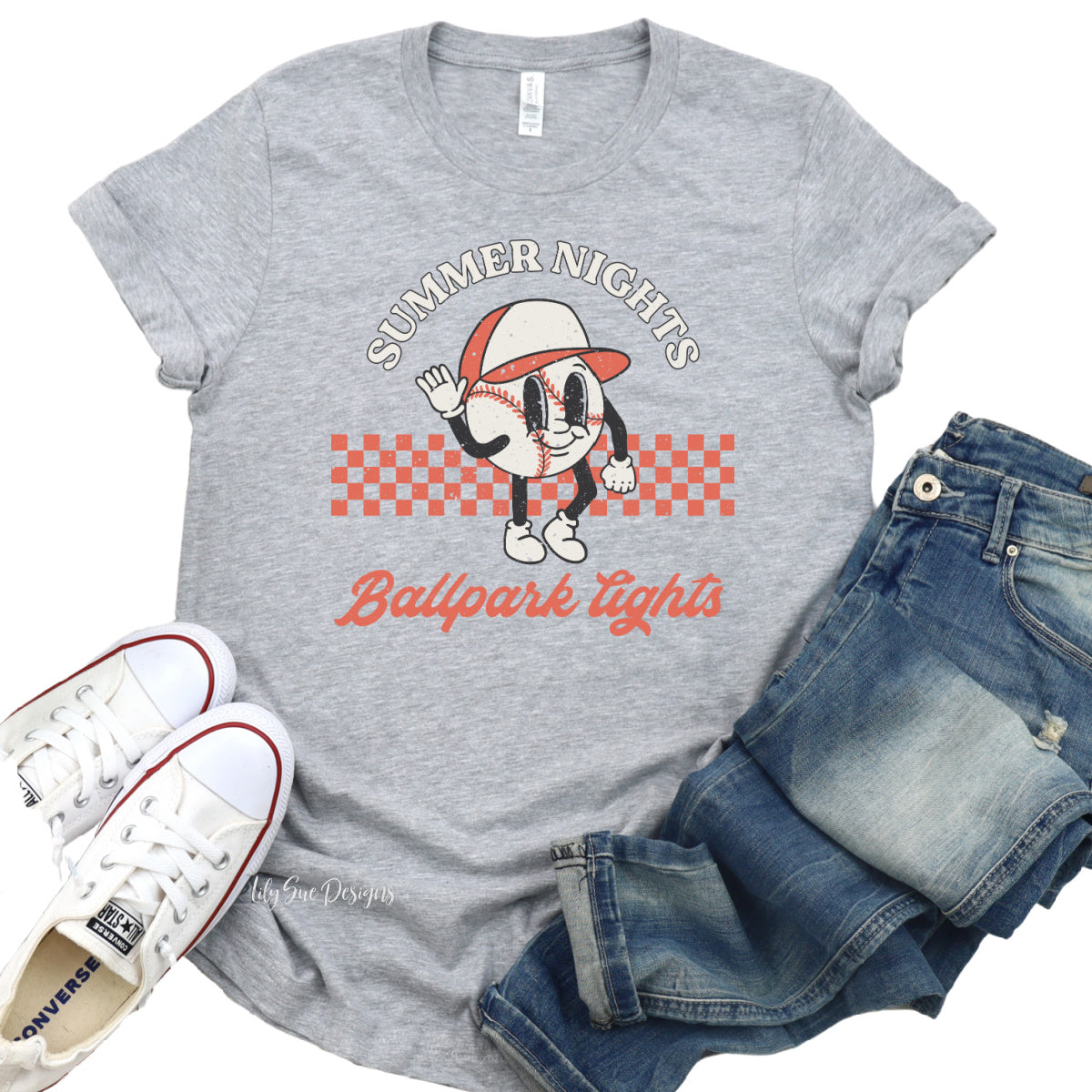 Ballpark nights Short Sleeve Tee
