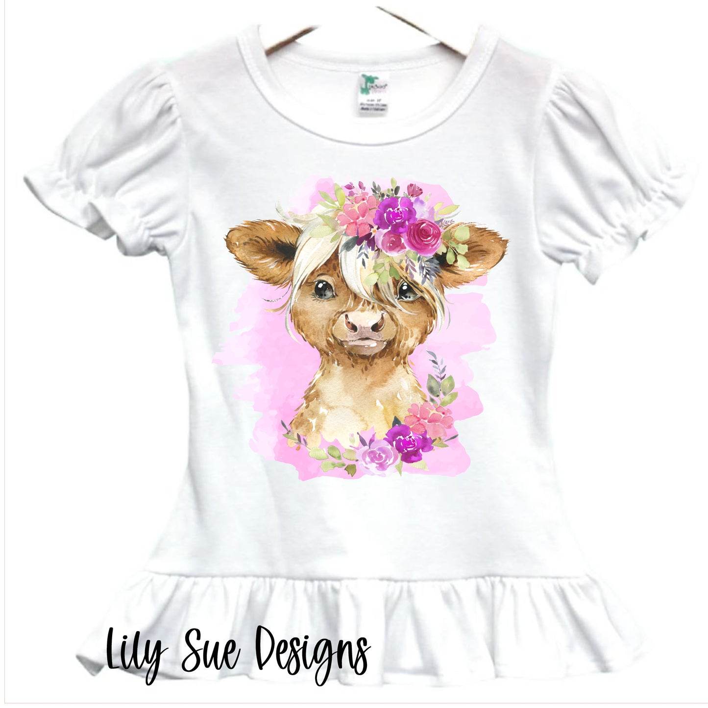 Highland Calf Short Sleeve Tee