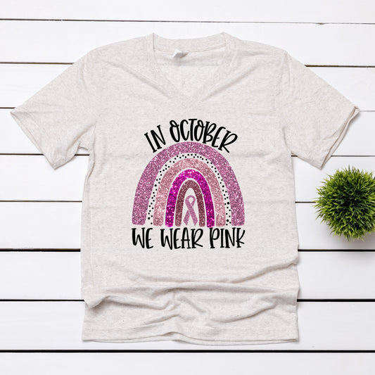 Pink October Adult Tee Sublimation