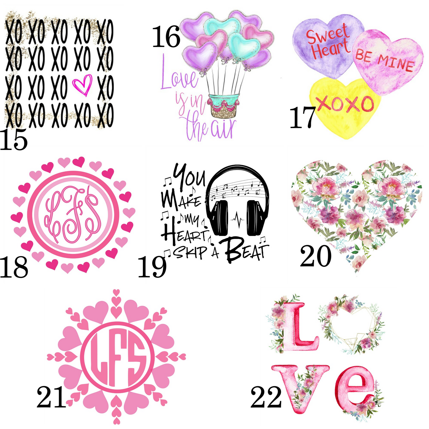 Valentines Long sleeve tees