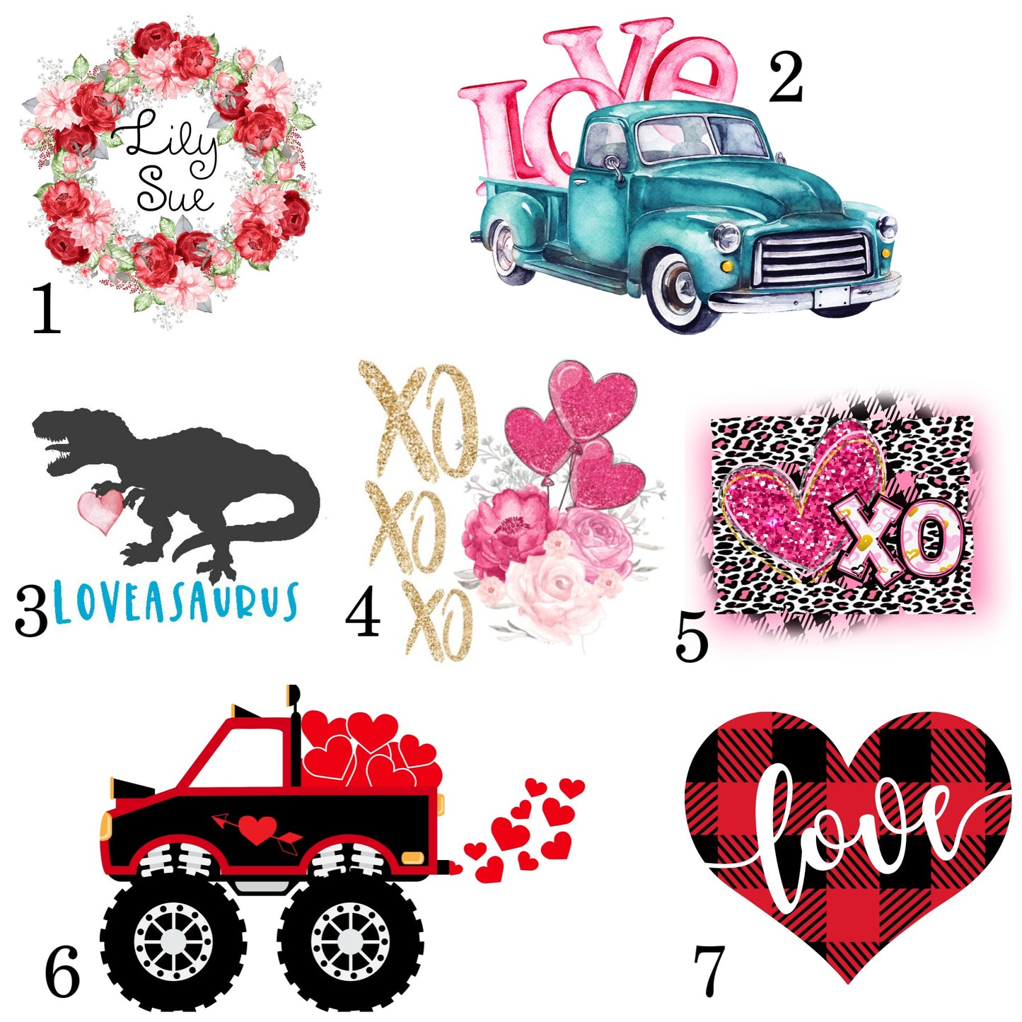Valentines  Adult Short Sleeve