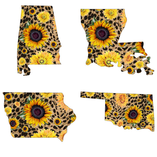 State Sunflower Short Sleeve Tees