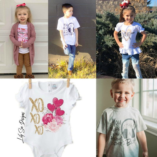 Valentines Short Sleeve Tees