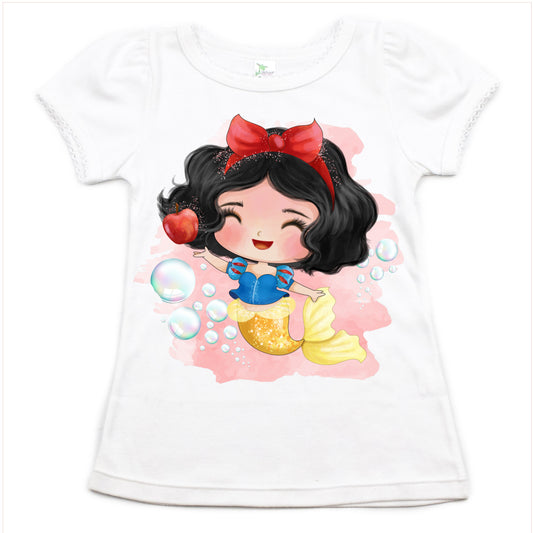 Princess Mermaid Short Sleeve Tee