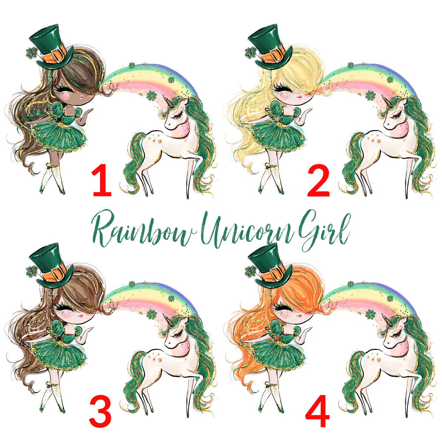 Glam Girl Lucky Long Sleeve Tees