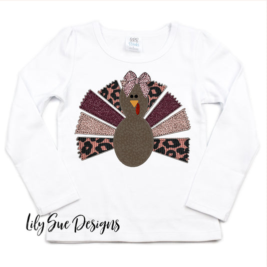 Girl Turkey Long sleeve tees