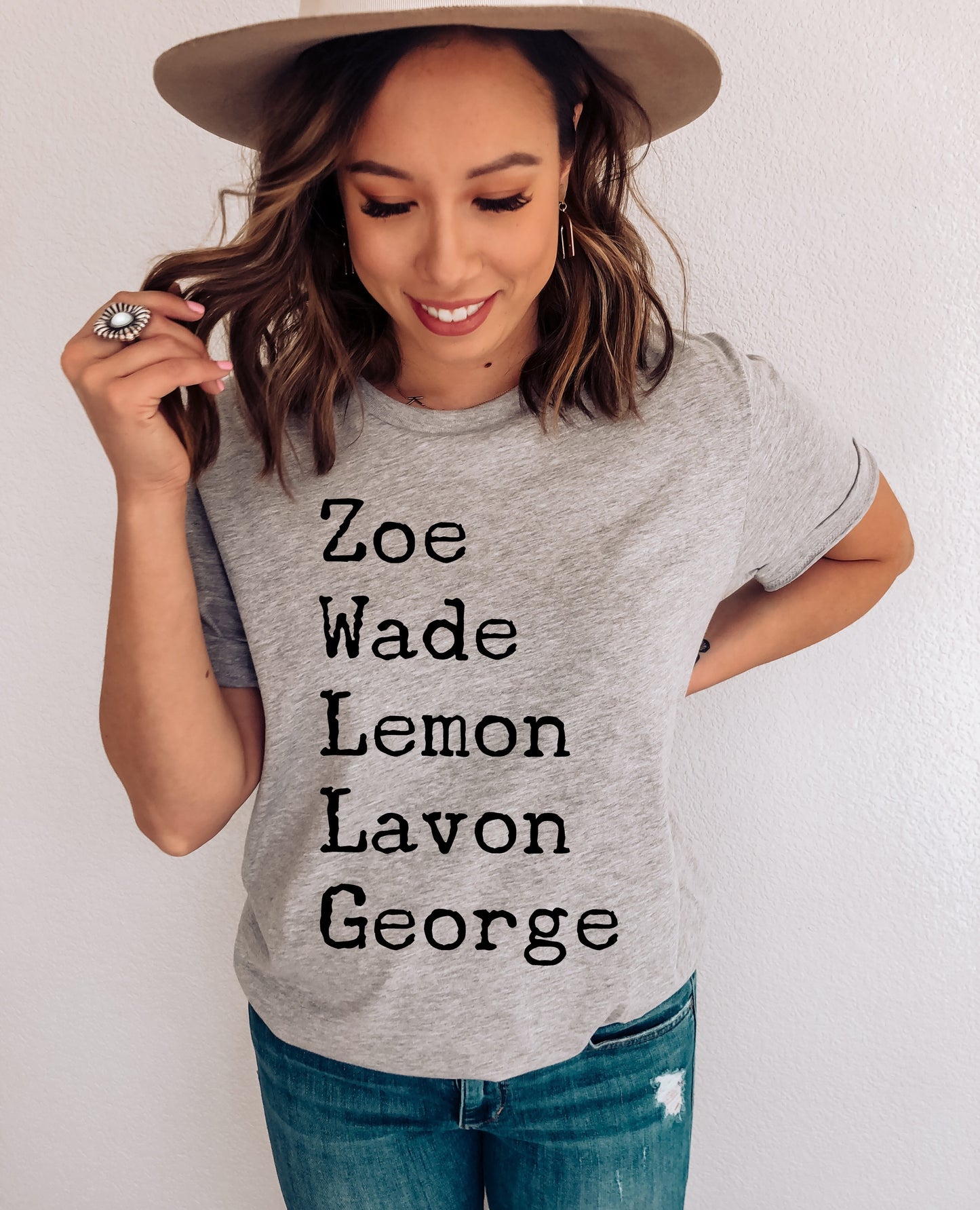 Zoe, Wade...... Adult Tee