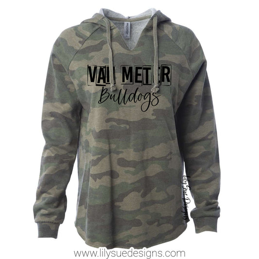 Camo Hooded Sweatshirt