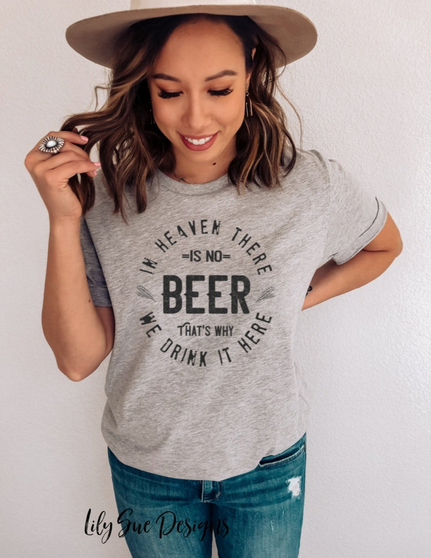 In Heaven adult tee