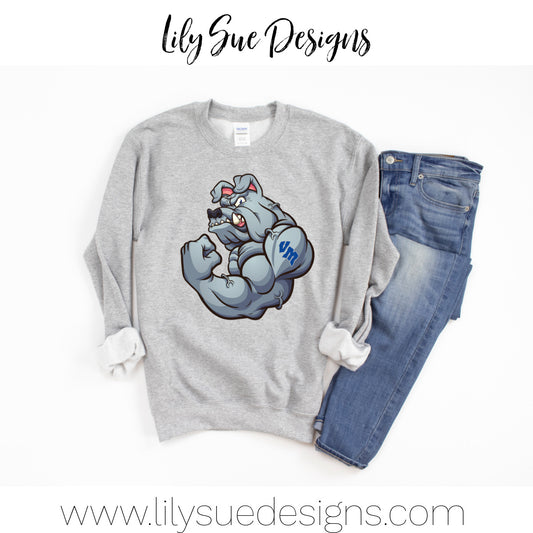 Built tough Bulldog Sweatshirt