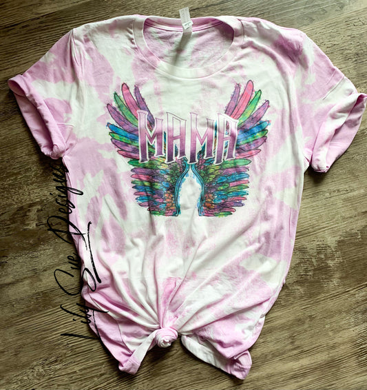 Mama Wings Bleached Tee