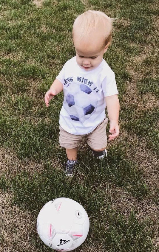 Sports Soccer Kid Short Sleeve Tee