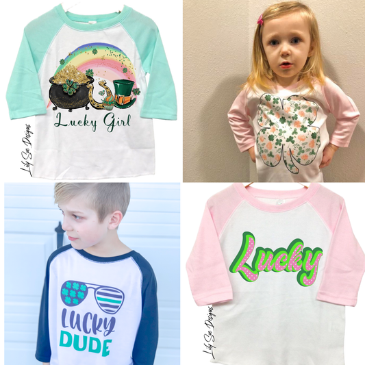 Lucky Kid Raglan