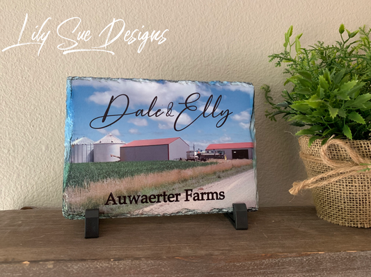 Personalized Slate Plaque
