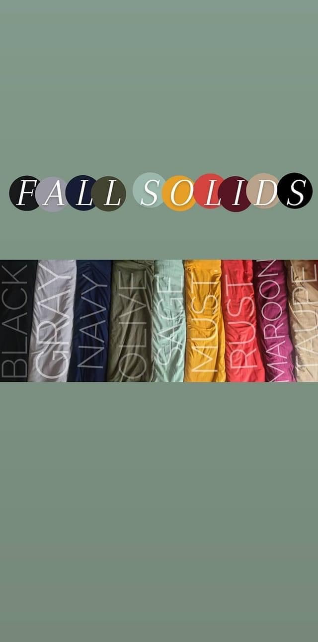 Solid color Lily Bells (Bell Bottoms)