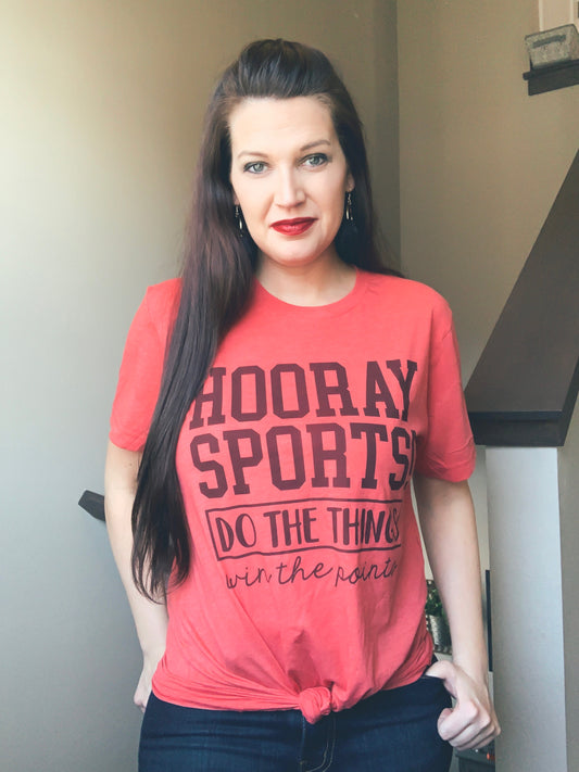 Team Spirit Adult Bleach Tee