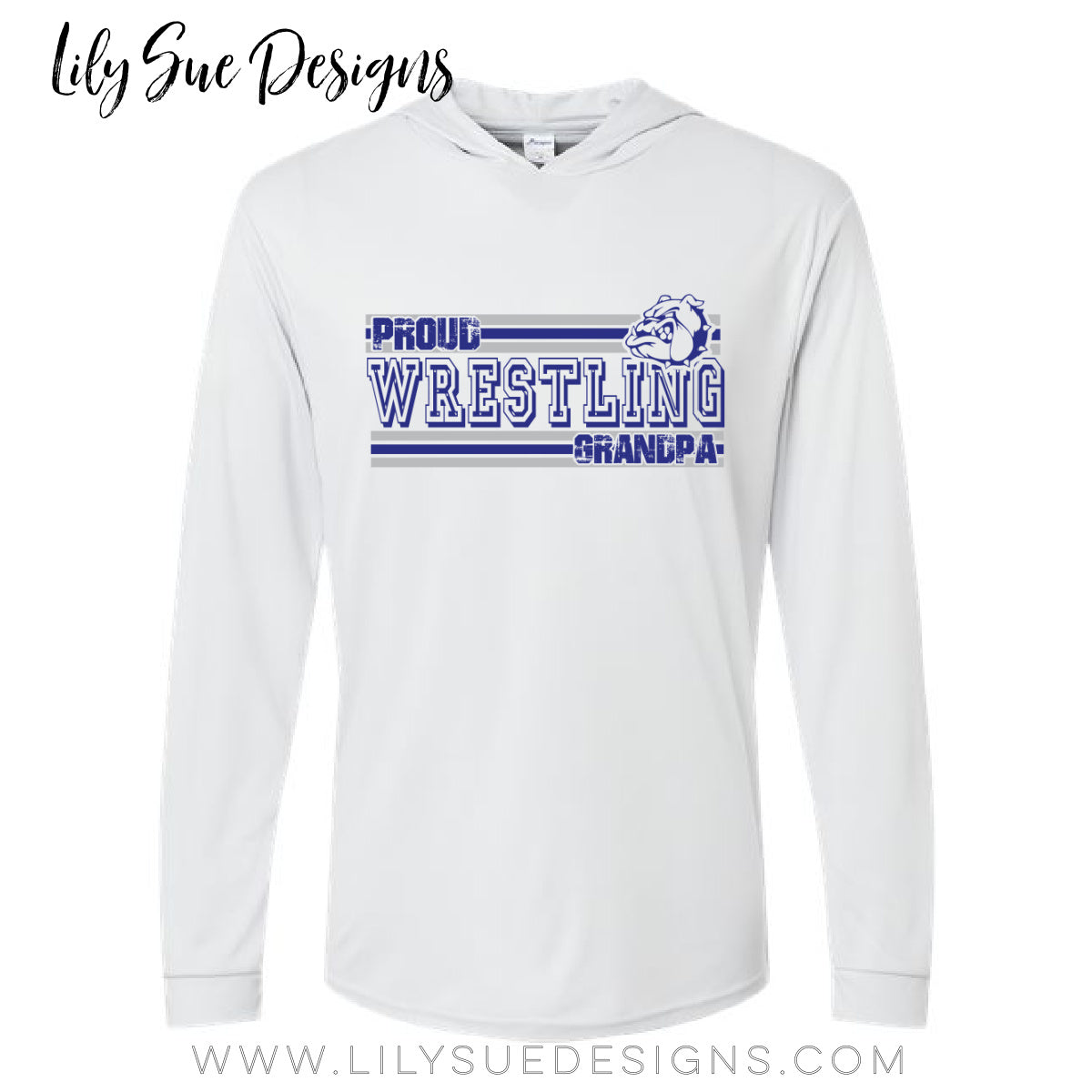 Athletic Adult hooded Long Sleeve
