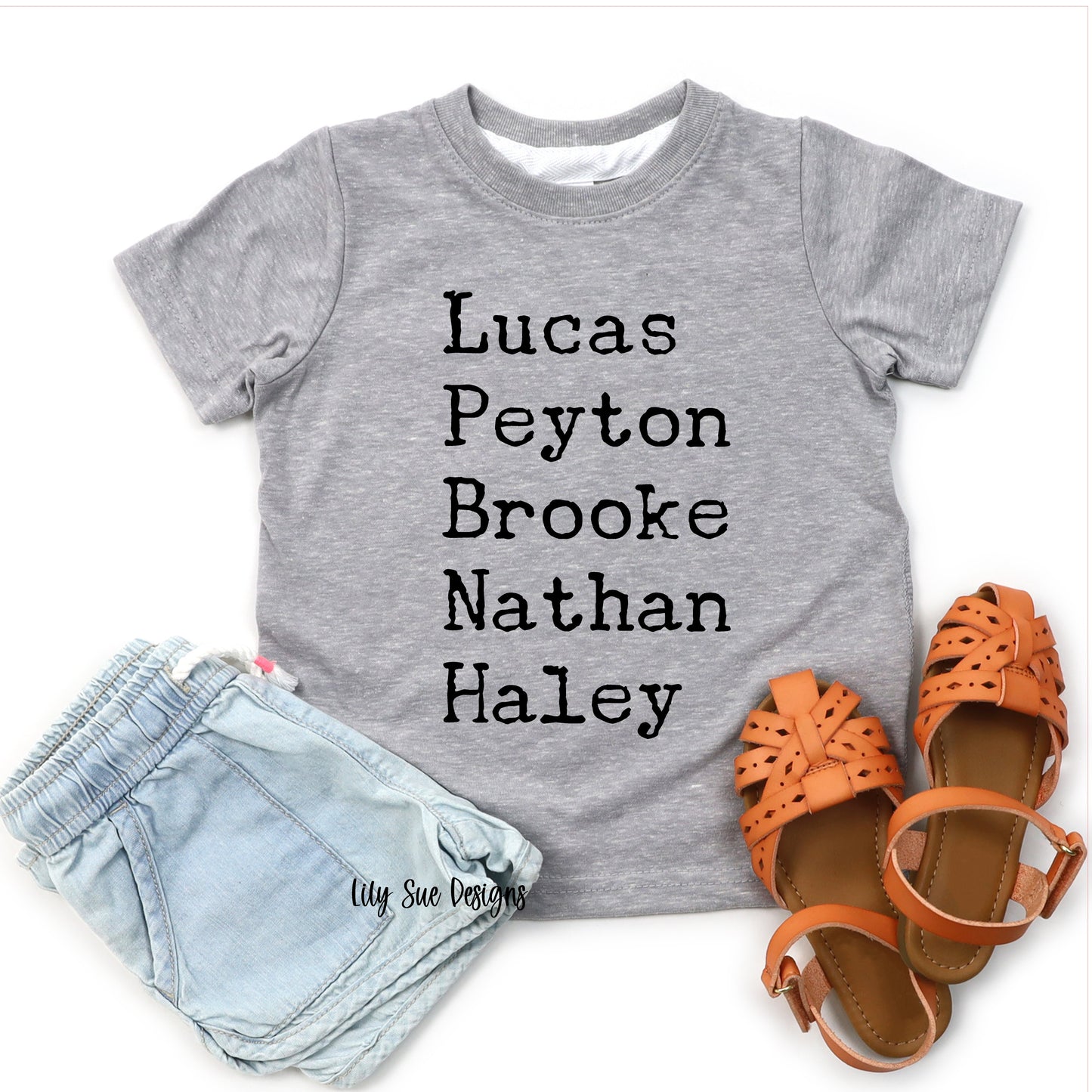 One tree hill Colored Kids Short Sleeve Tee