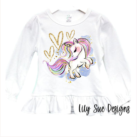 Unicorn Long Sleeve Tee