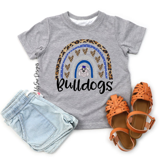 Bulldog Rainbow Tshirt