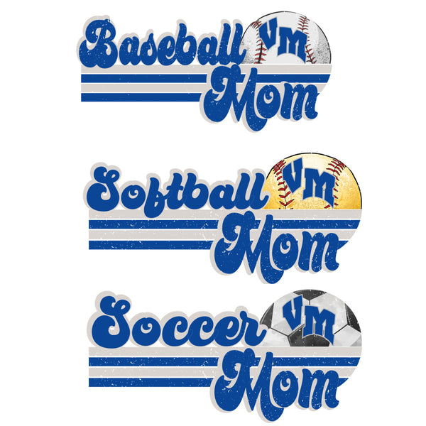 Sports Mom VM Baseball, Softball, Soccer